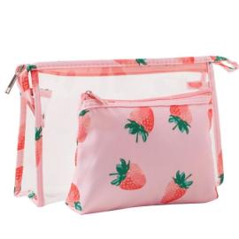 2pcs Cosmetic bag set